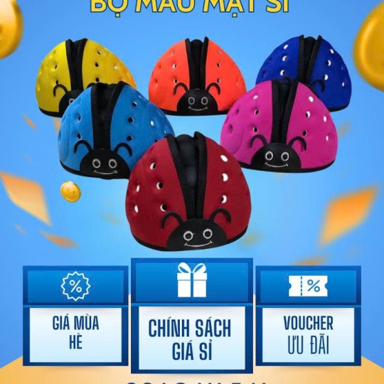 Bọ màu mặt si đủ màu